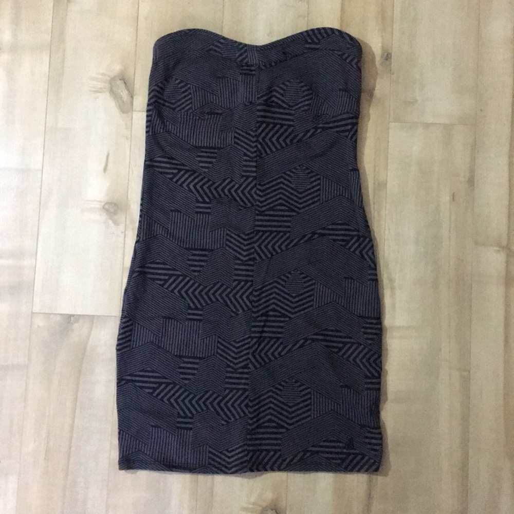 Volcom Strapless Striped Dress